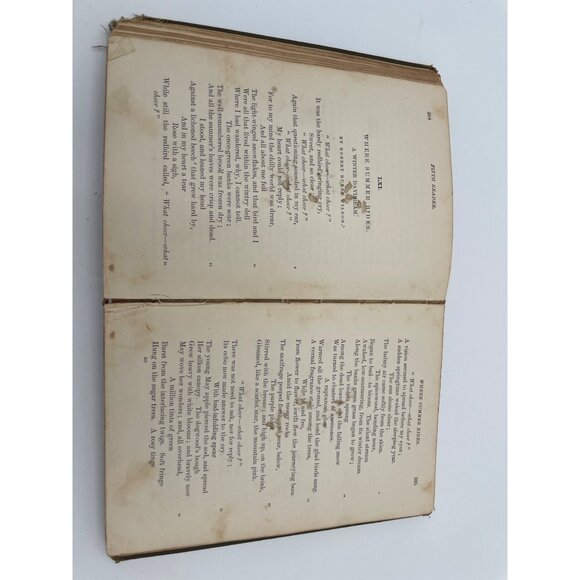 Antique Harpers Fifth Reader Book 1889 Edition - Picture 6 of 10